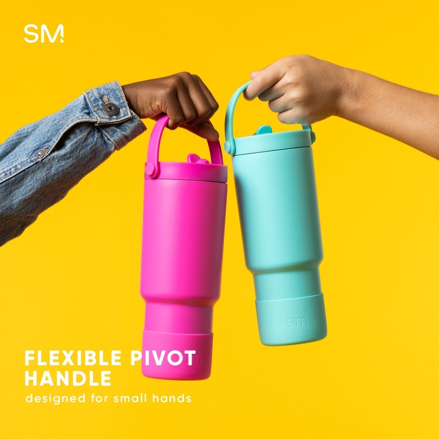 Kids Trek Pivot Tumbler - Cream Terrazzo