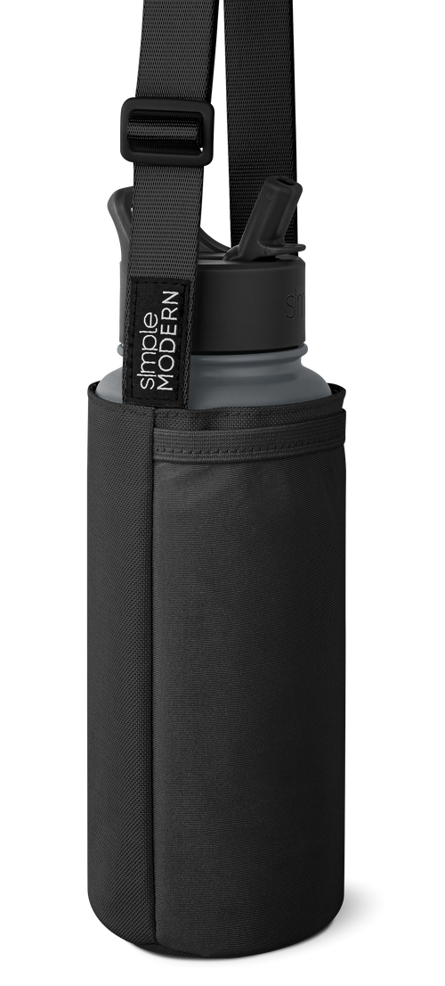 Adventure Water Bottle Sling - Adult - Midnight Black