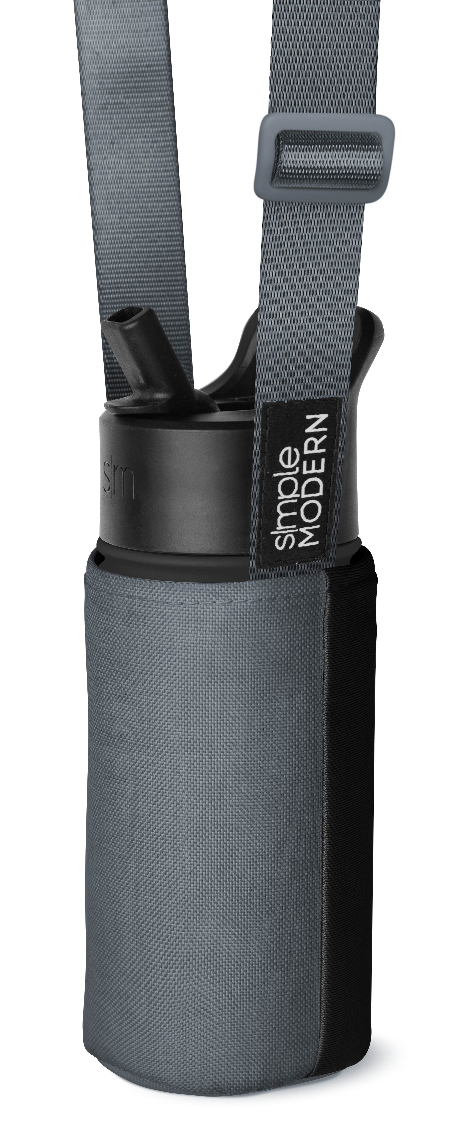 Adventure Water Bottle Sling - Kids - Slate