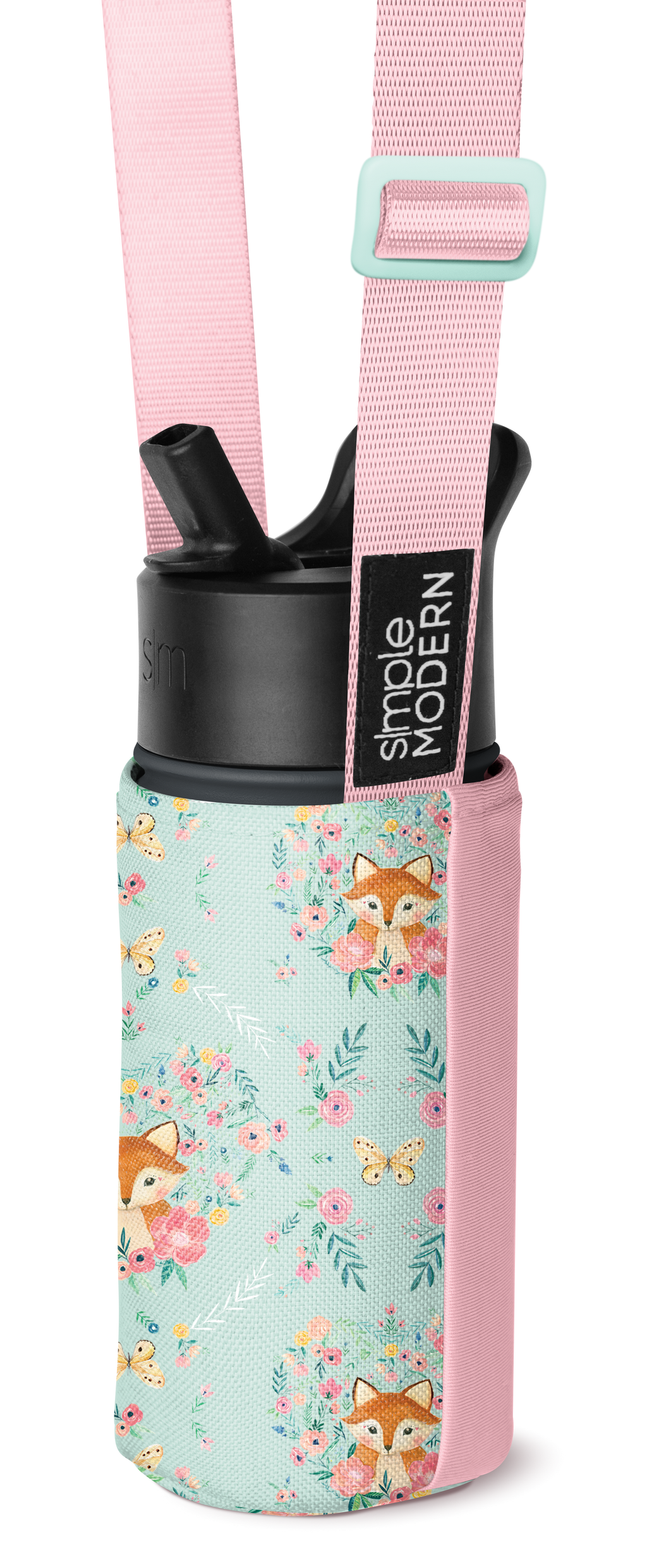 Adventure Water Bottle Sling - Kids - Fox and the Flower