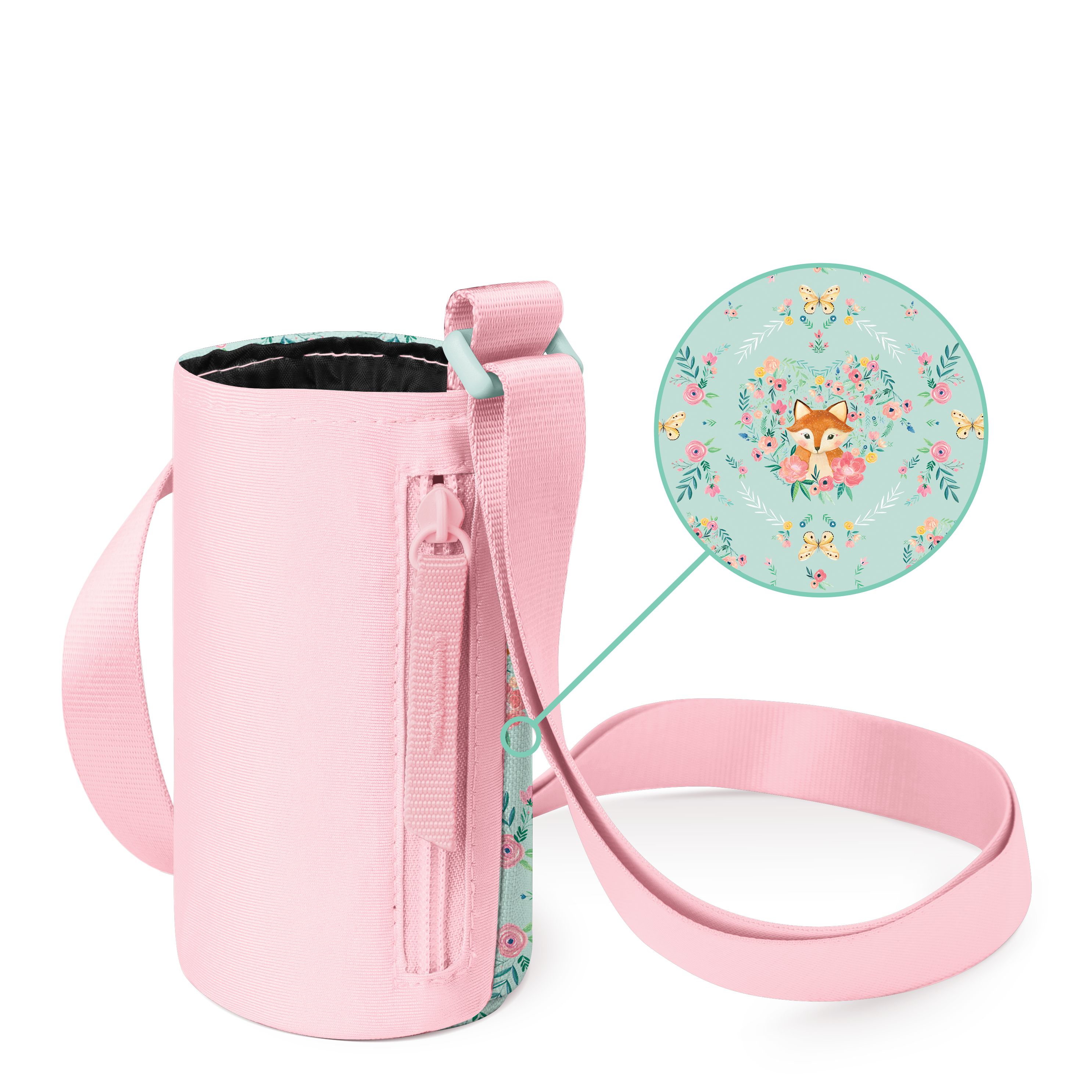 Adventure Water Bottle Sling - Kids - Fox and the Flower