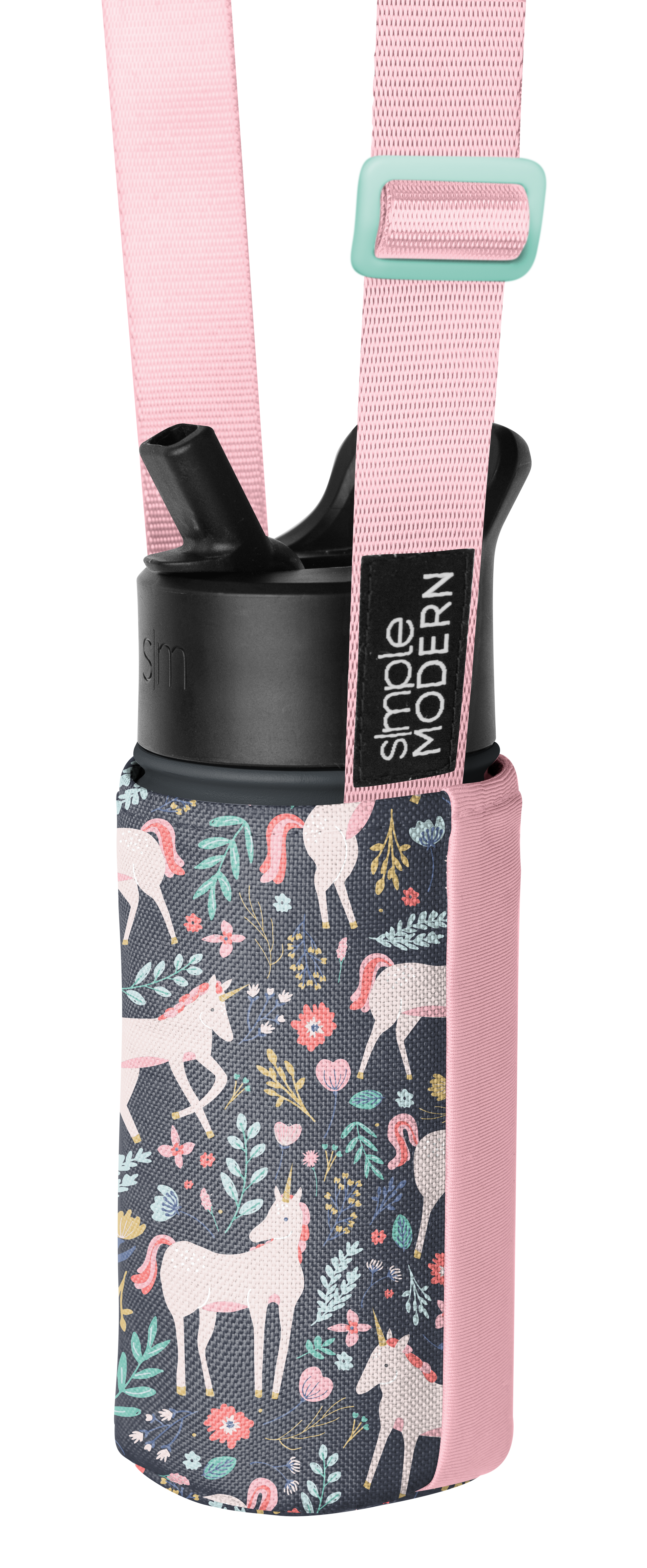 Adventure Water Bottle Sling - Kids - Unicorn Fields