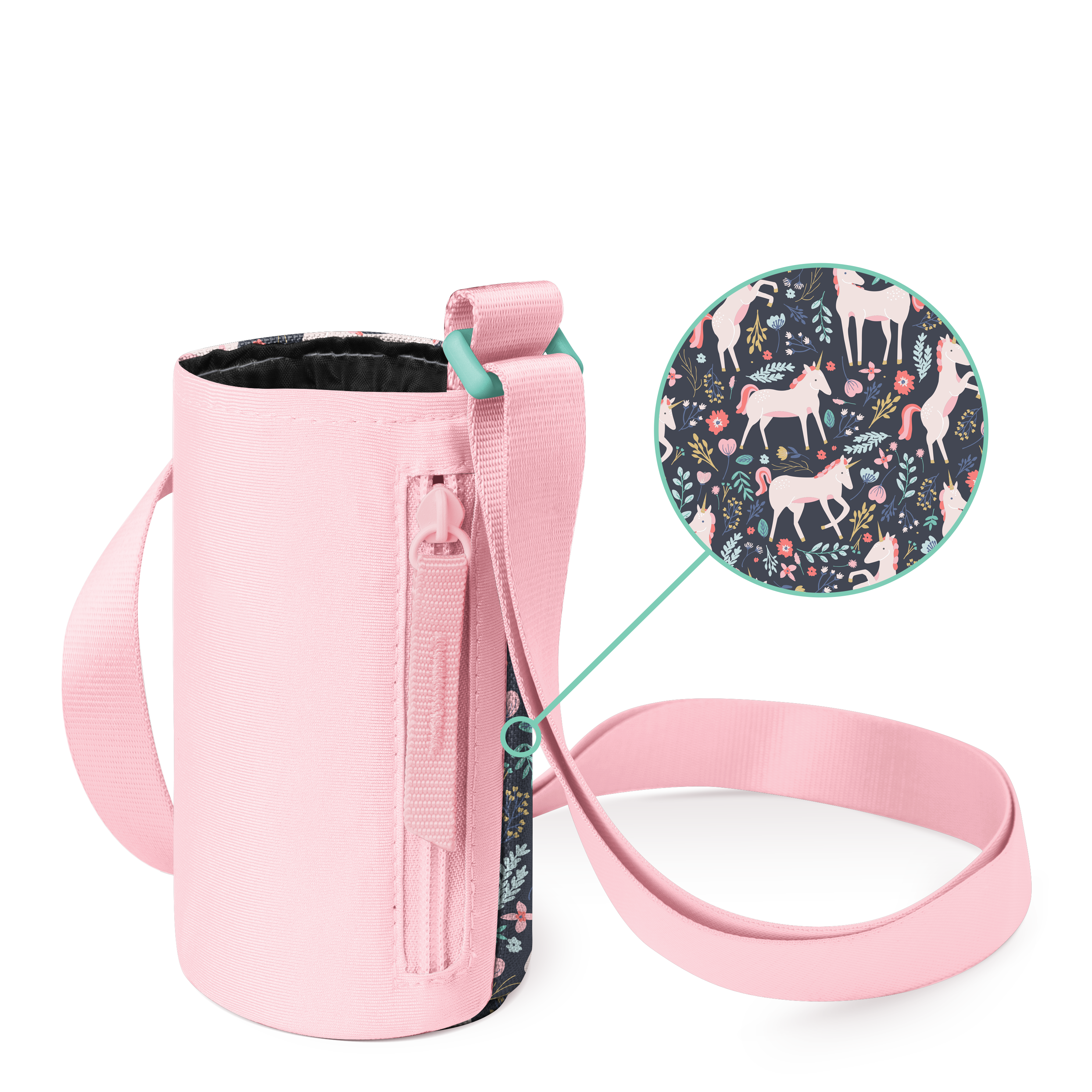 Adventure Water Bottle Sling - Kids - Unicorn Fields
