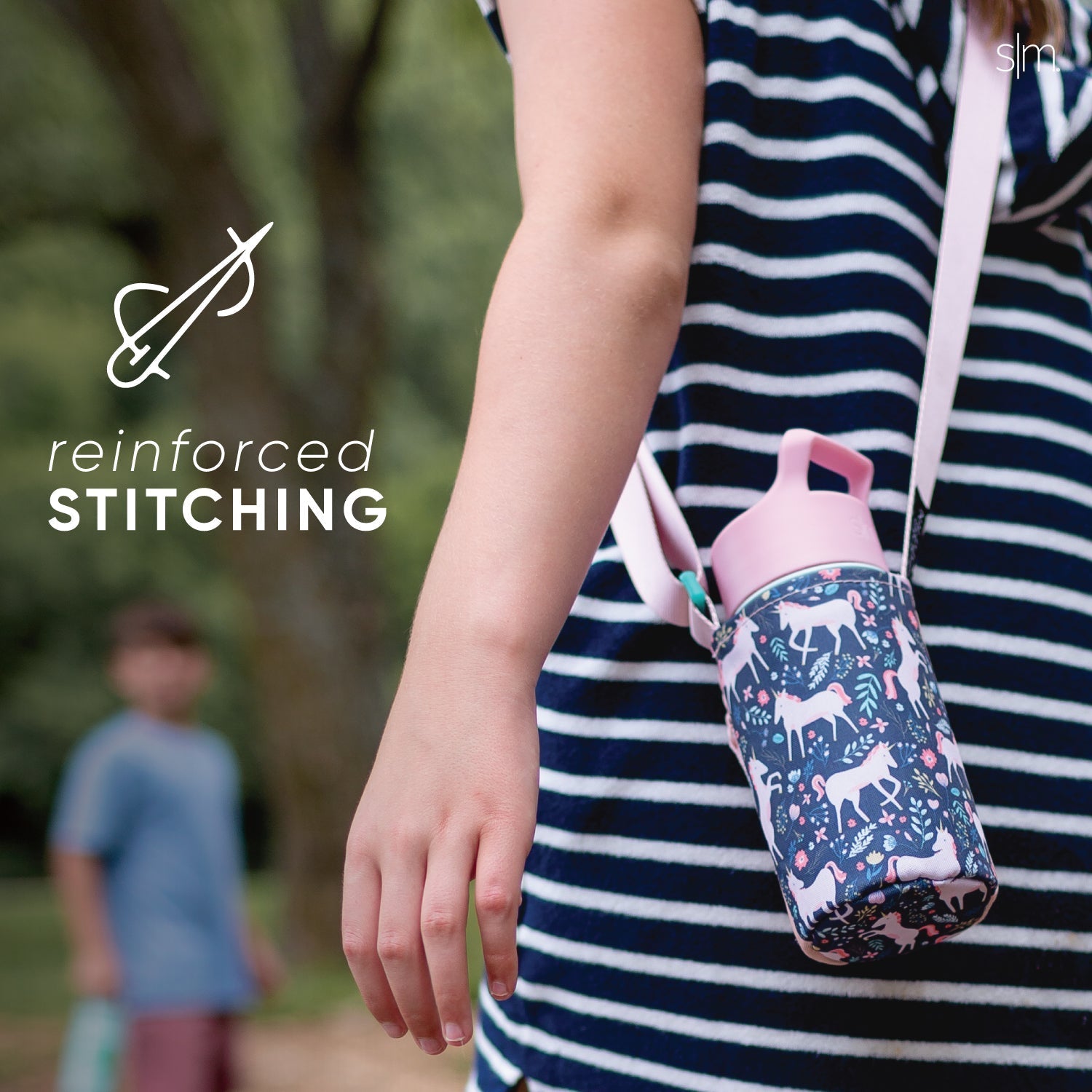 Adventure Water Bottle Sling - Kids - Unicorn Fields