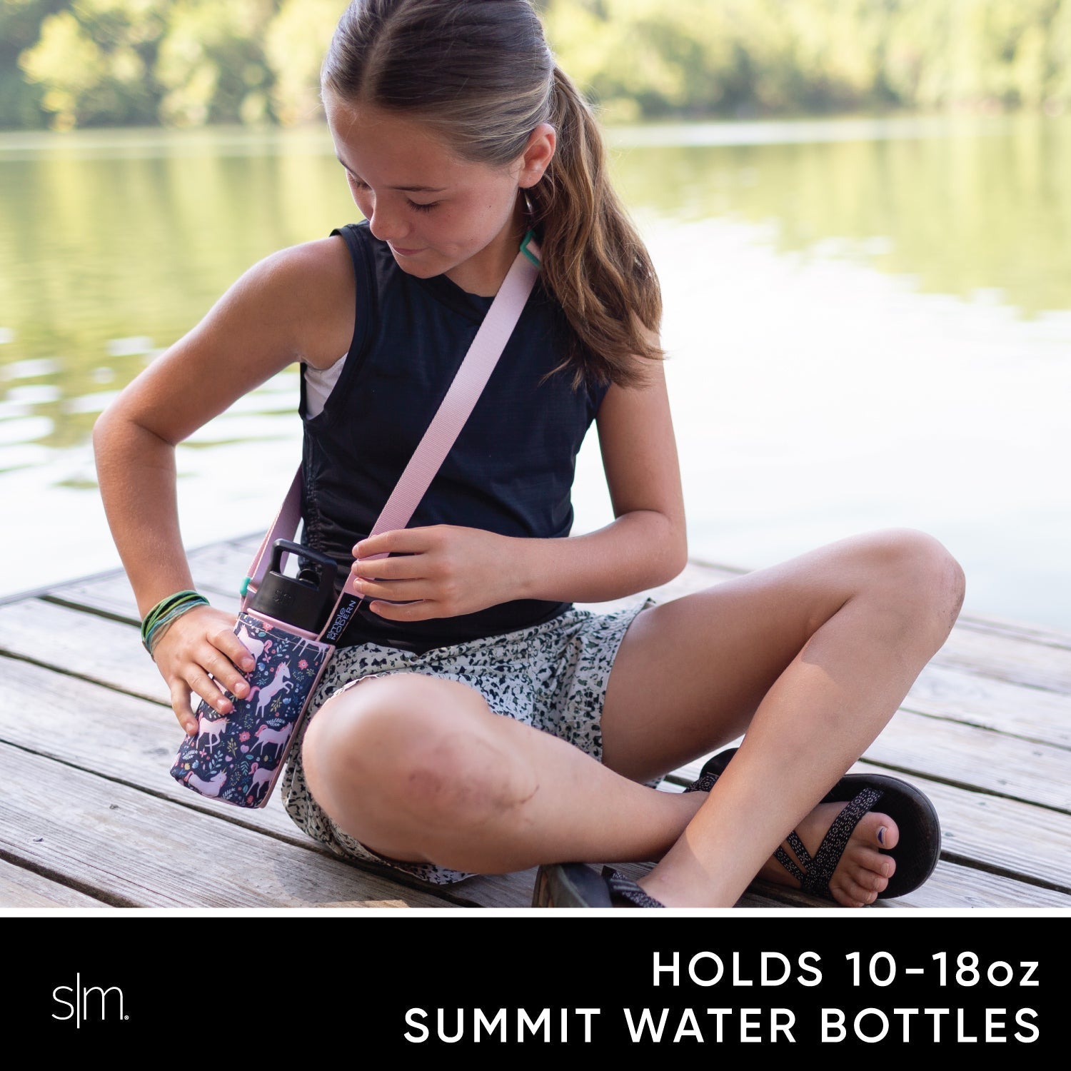 Adventure Water Bottle Sling - Kids - Fox and the Flower