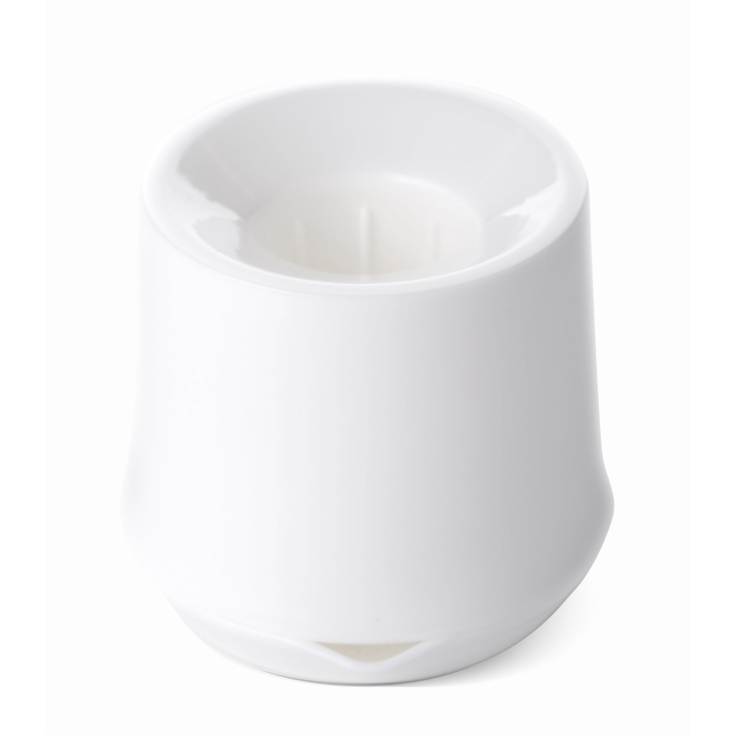 Bottle Brush Stand - Winter White