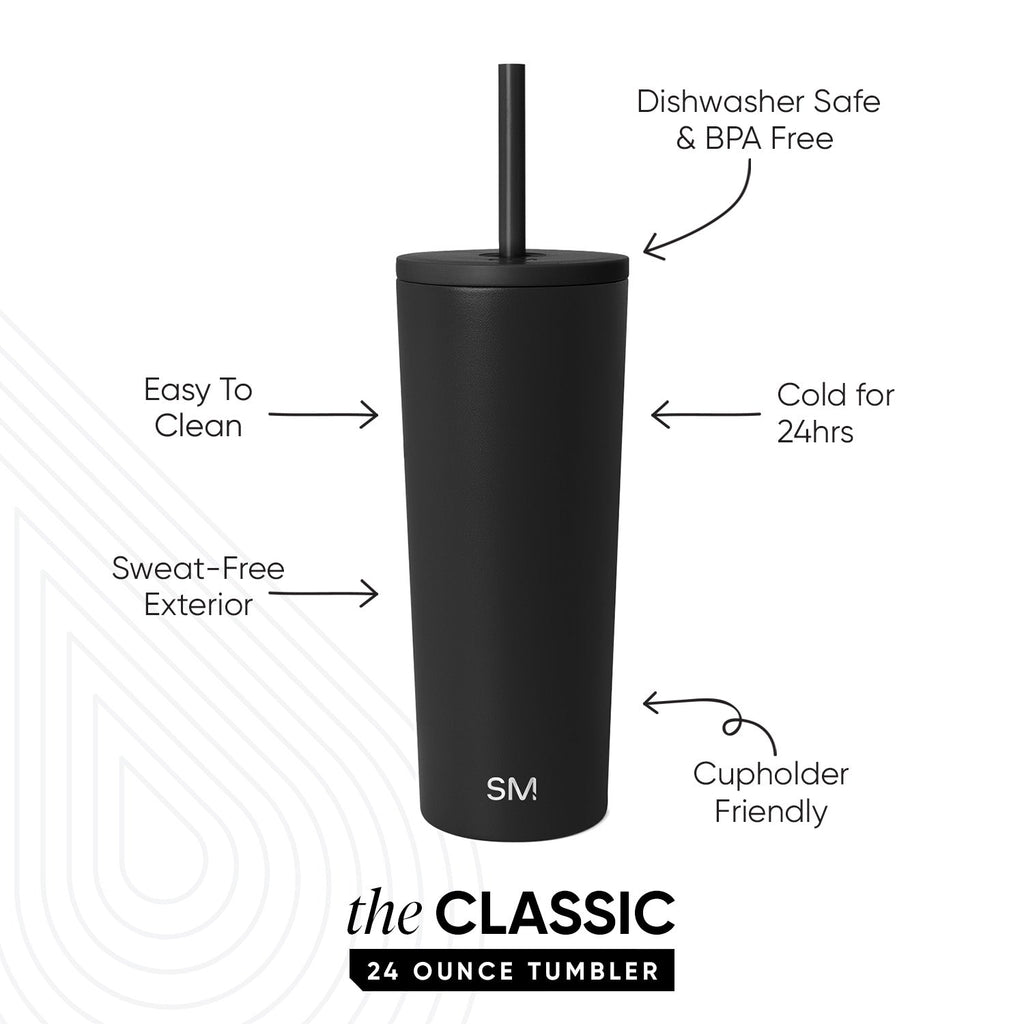 Classic Tumbler - Midnight Black