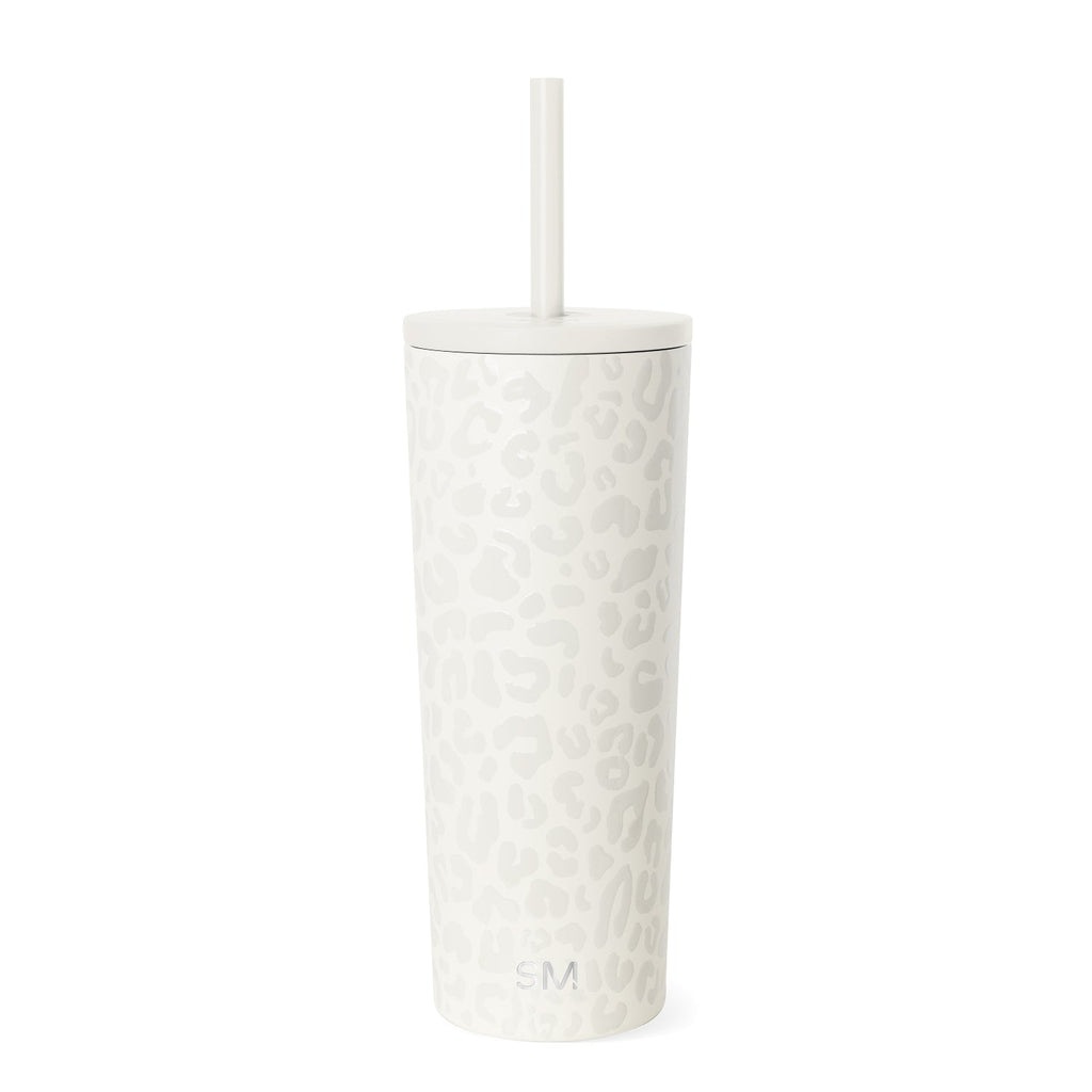 Classic Tumbler - Cream Leopard