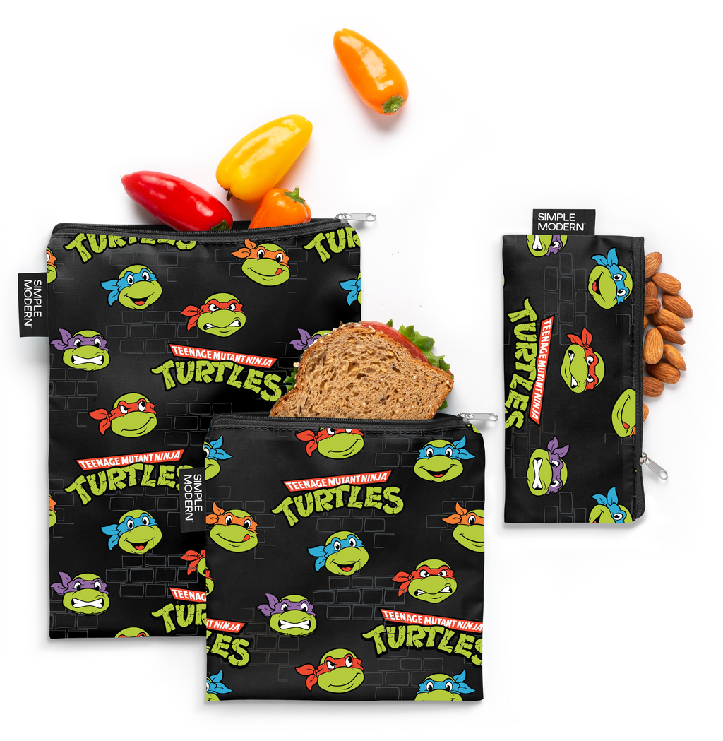 Ellie Snack Bag - Teenage Mutant Ninja Turtles Turtles Unite