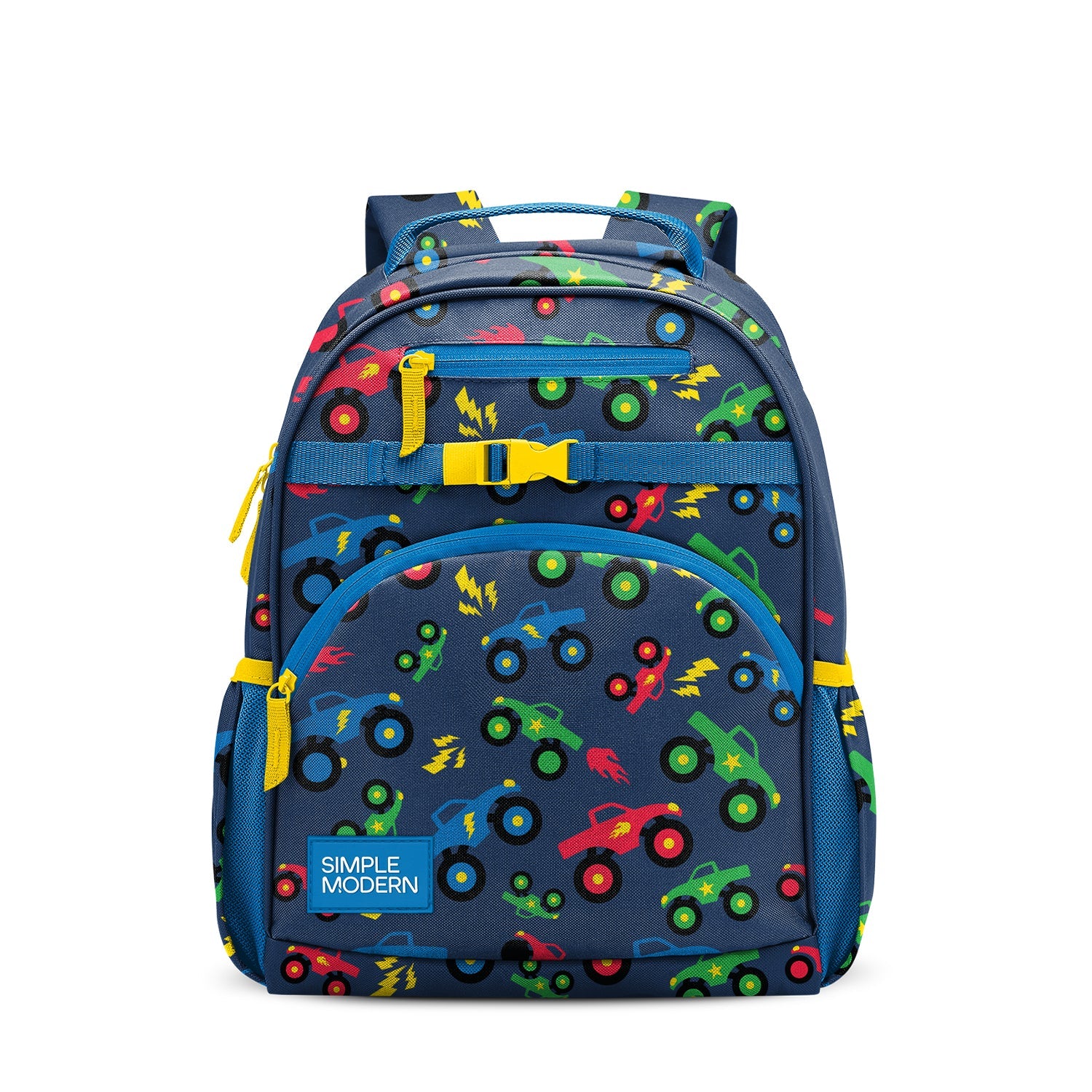 Fletcher Kids' Backpack - Medium - Monster Truck Rally