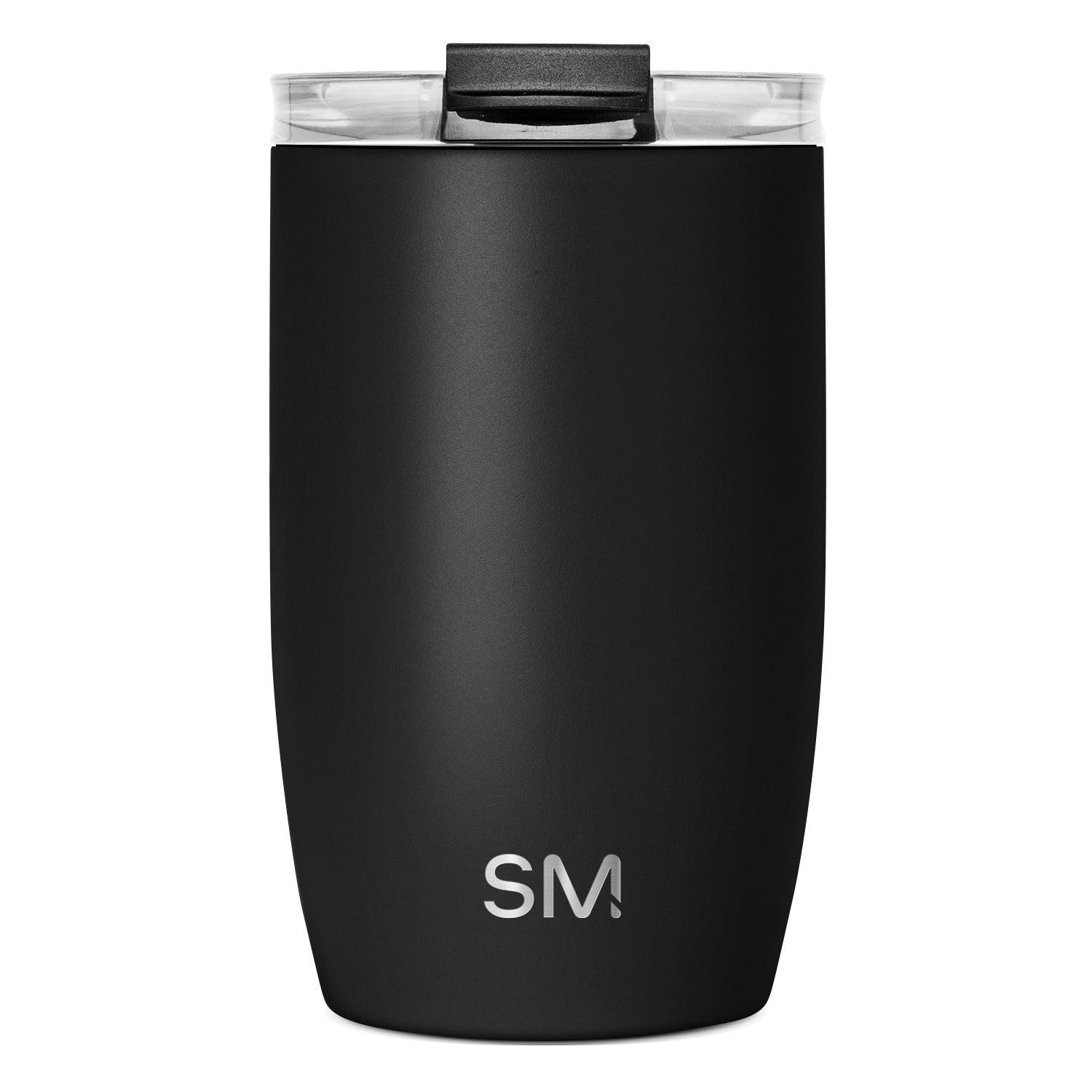 Voyager Tumbler with Clear Flip Lid \u0026 Straw - Midnight Black
