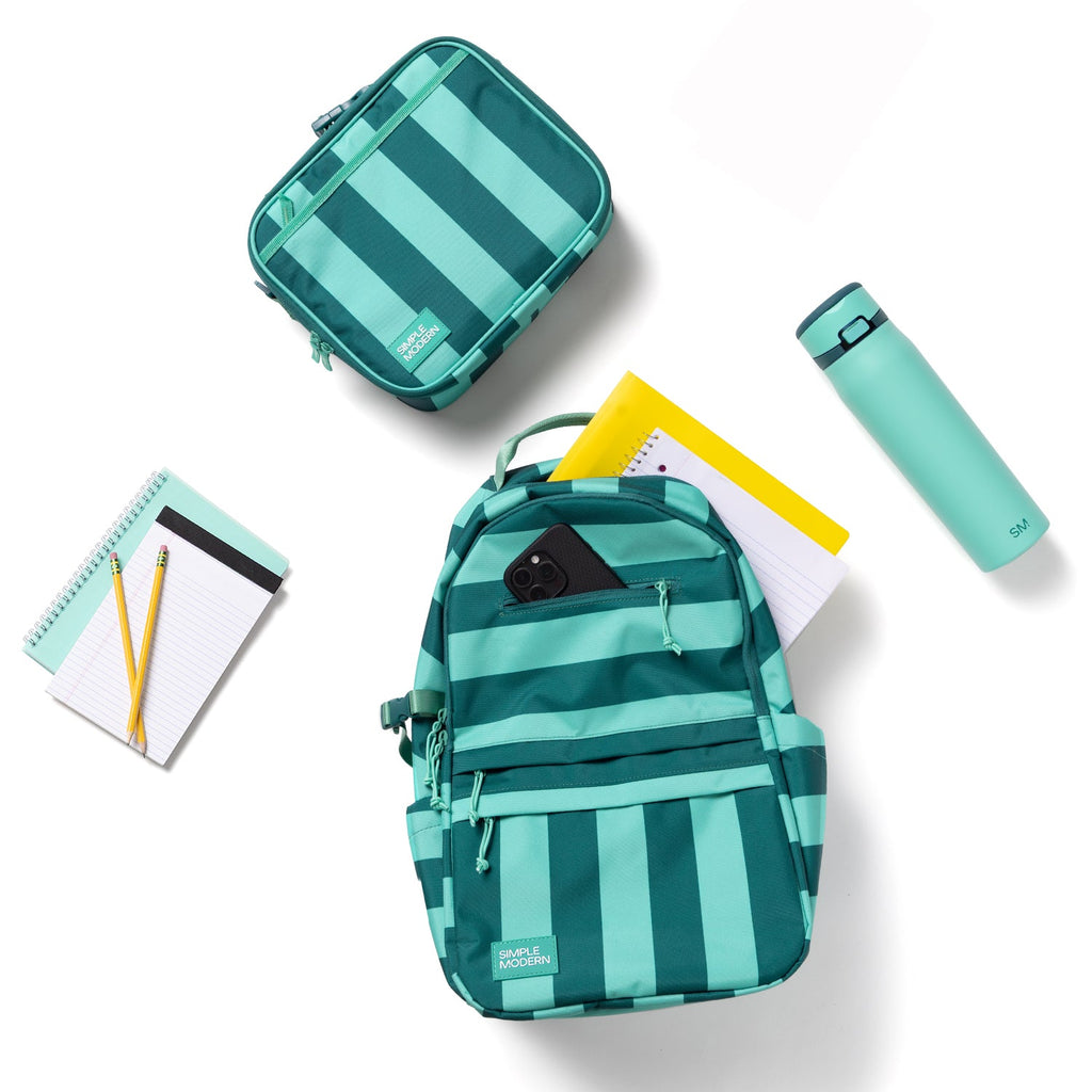 Hadley Lunch Bag with Shoulder Strap - Hopscotch Checkmate