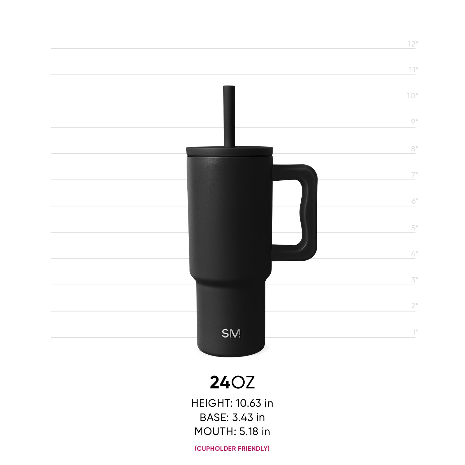 Trek Kids Tumbler with Silicone Straw Lid - Black and White Checkmate