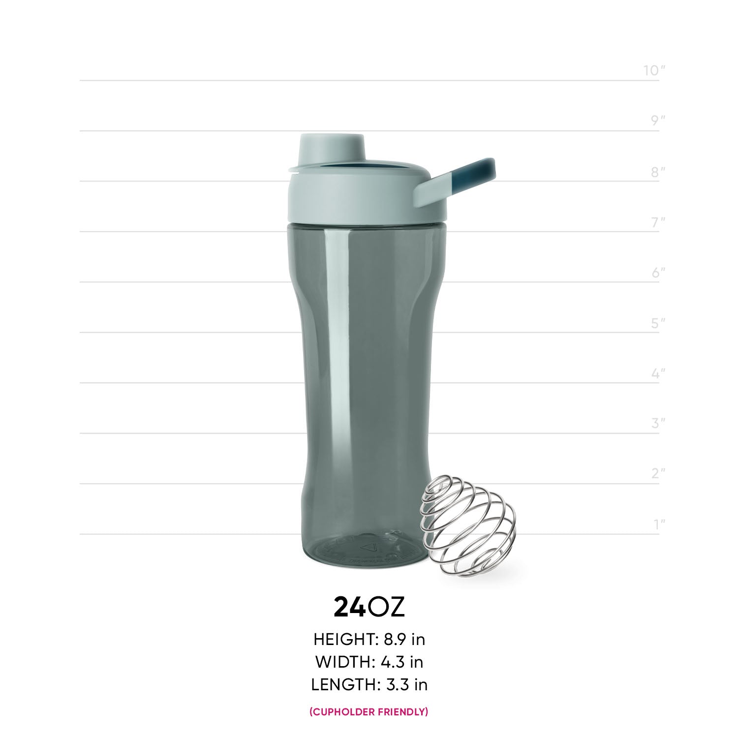 Rally Protein Shaker - Sea Glass Sage