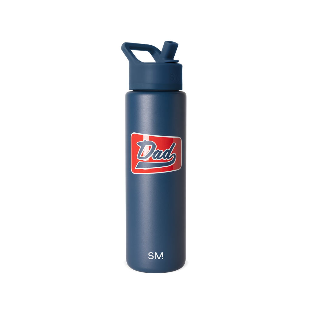 Summit Water Bottle with Straw Lid - Vintage Dad