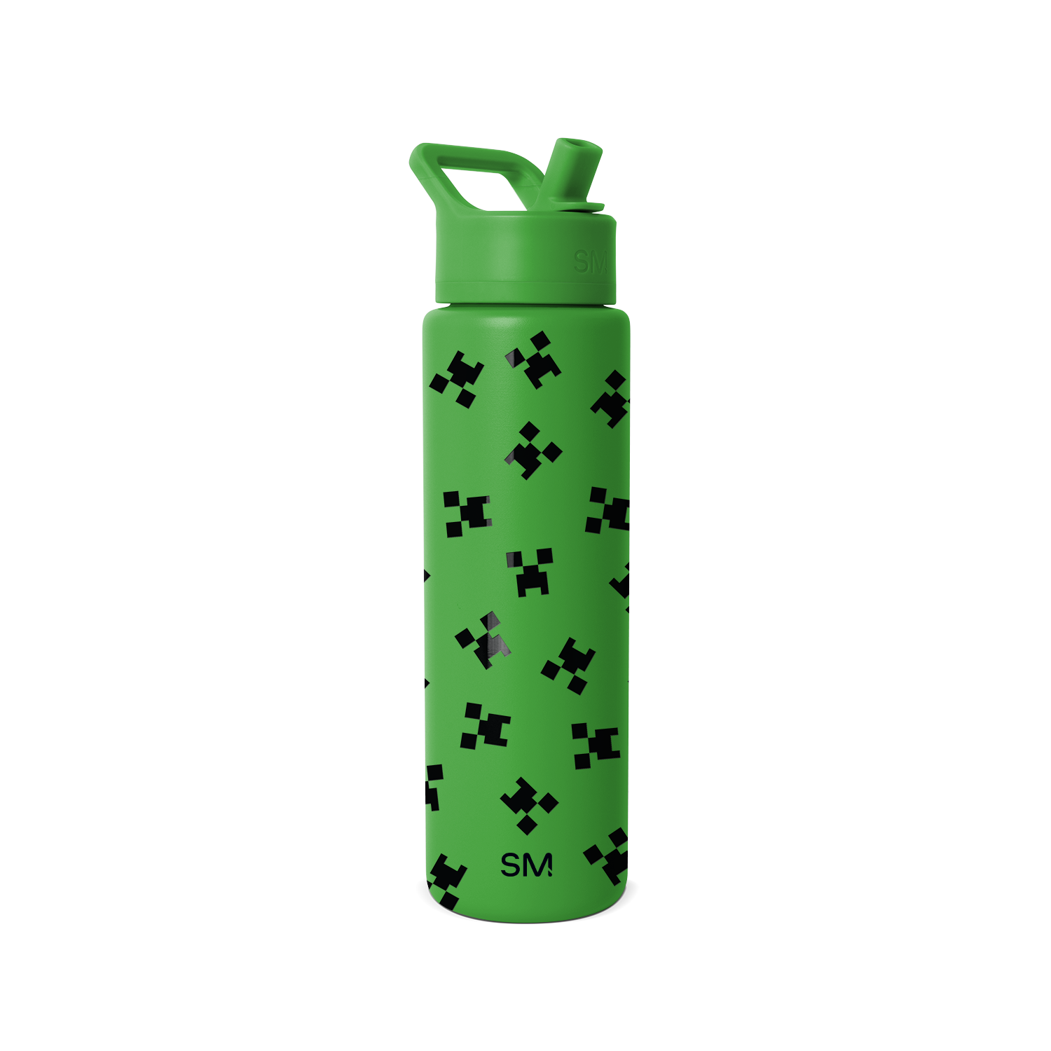 Summit Water Bottle with Straw Lid - Minecraft Creeper