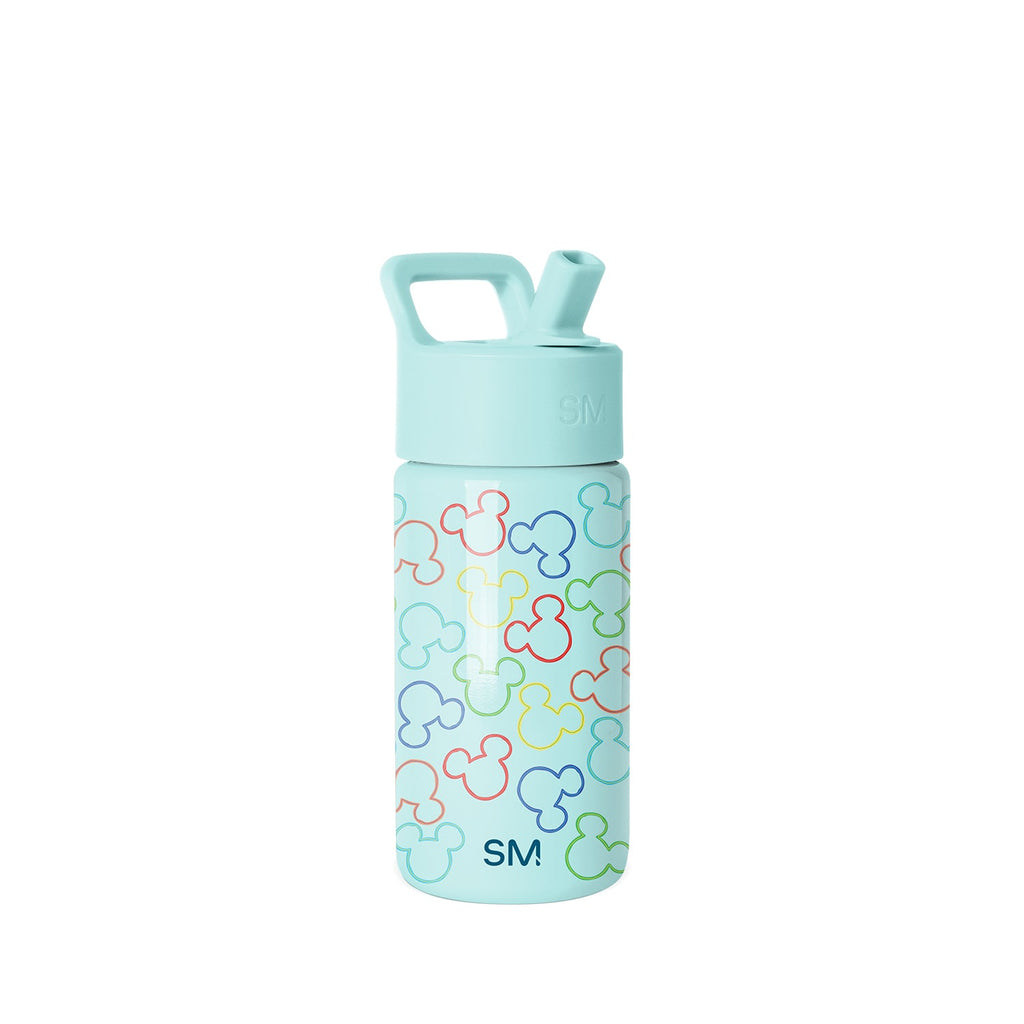 Summit Kids Water Bottle with Straw Lid - Cheers to Mickey Ears