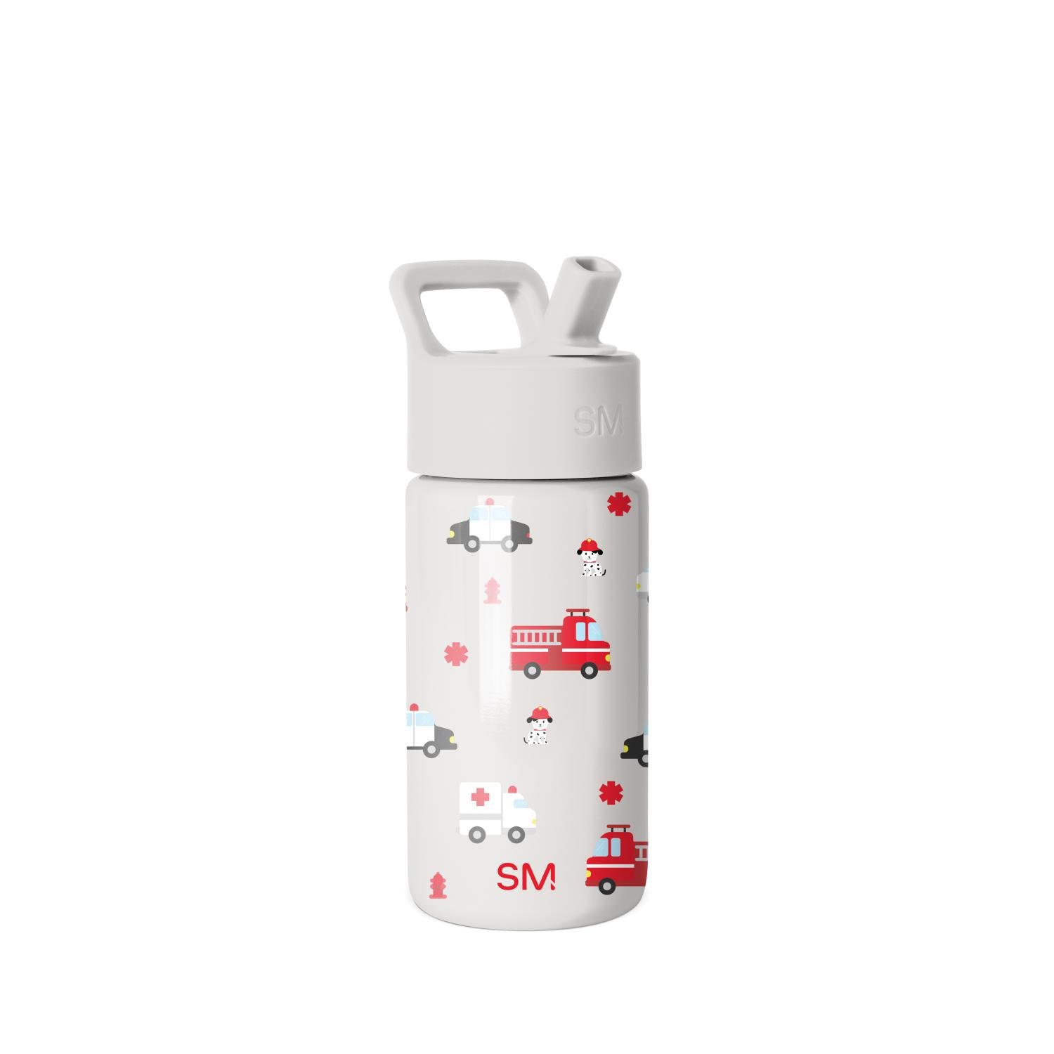 Summit Kids Water Bottle with Straw Lid - First Responders