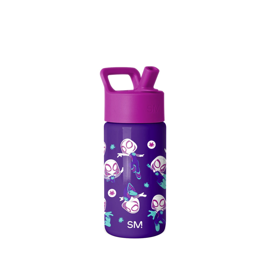 Summit Kids Water Bottle with Straw Lid - Spider Gwen