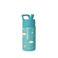 Summit Kids Water Bottle with Straw Lid - Sheeps \u0026 Strawberries