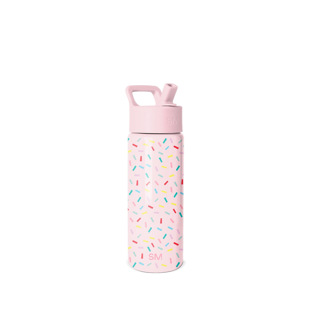 Summit Kids Water Bottle with Straw Lid - Confetti