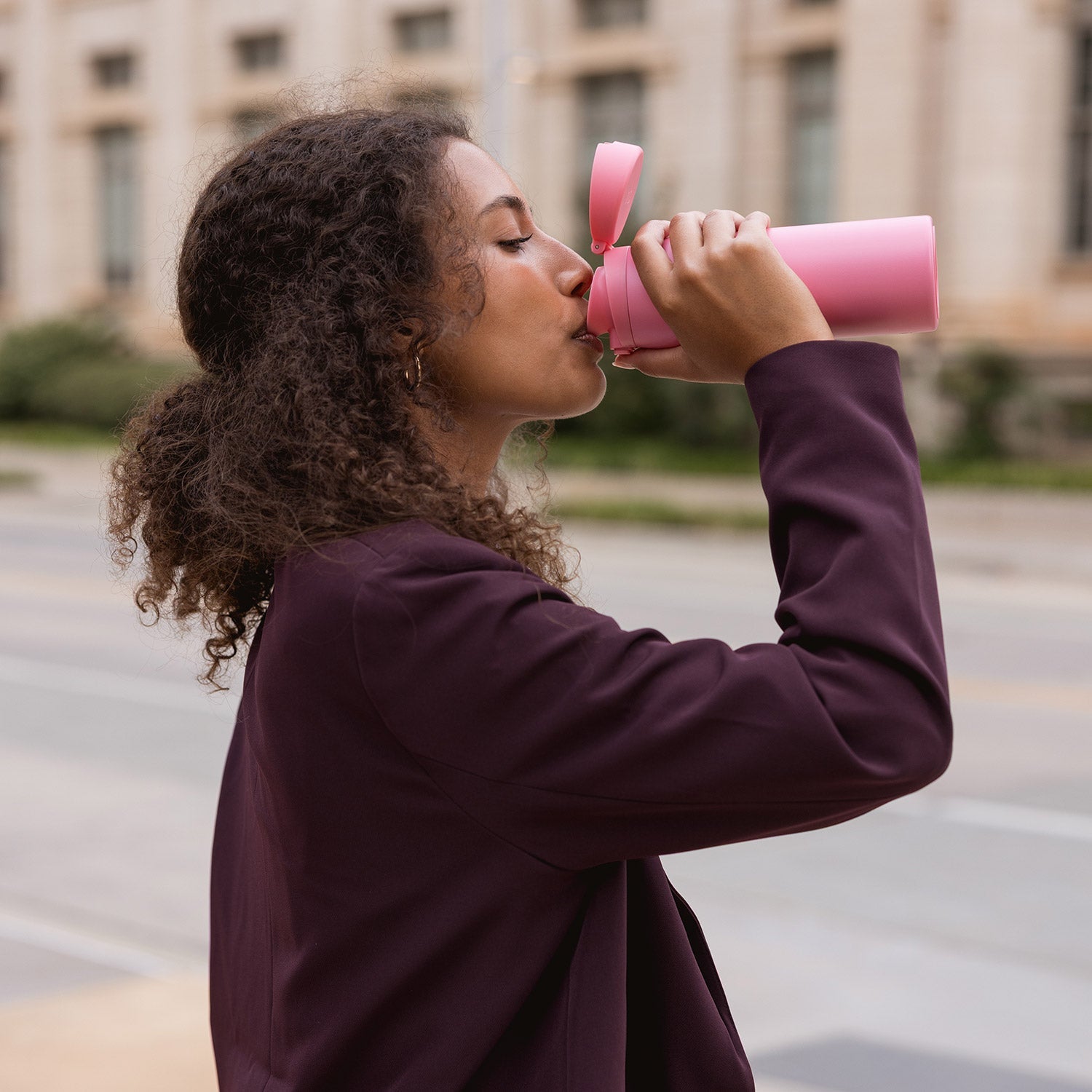 Sidekick Coffee Tumbler - Velvet Pink