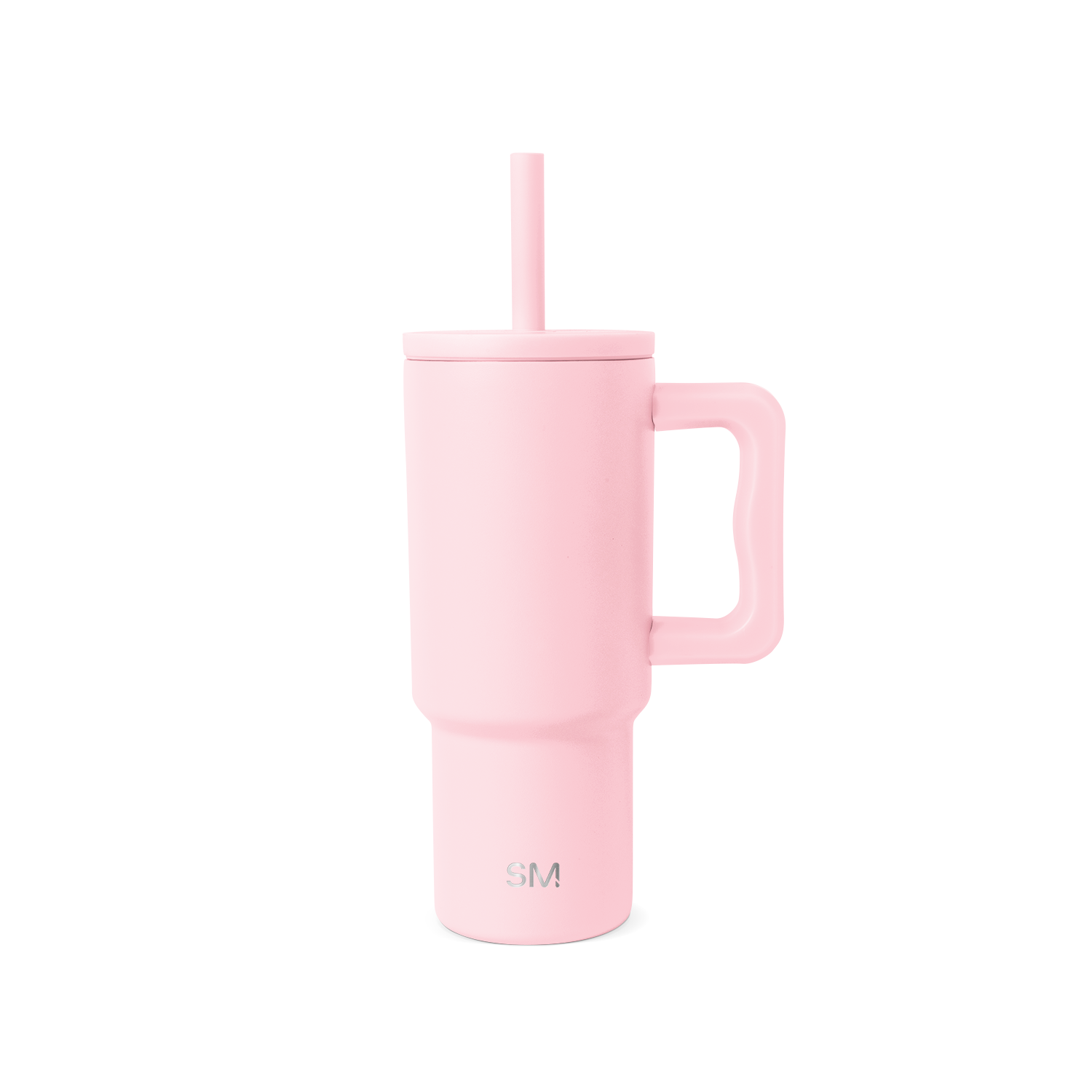 Trek Kids Tumbler with Silicone Straw Lid - Blush