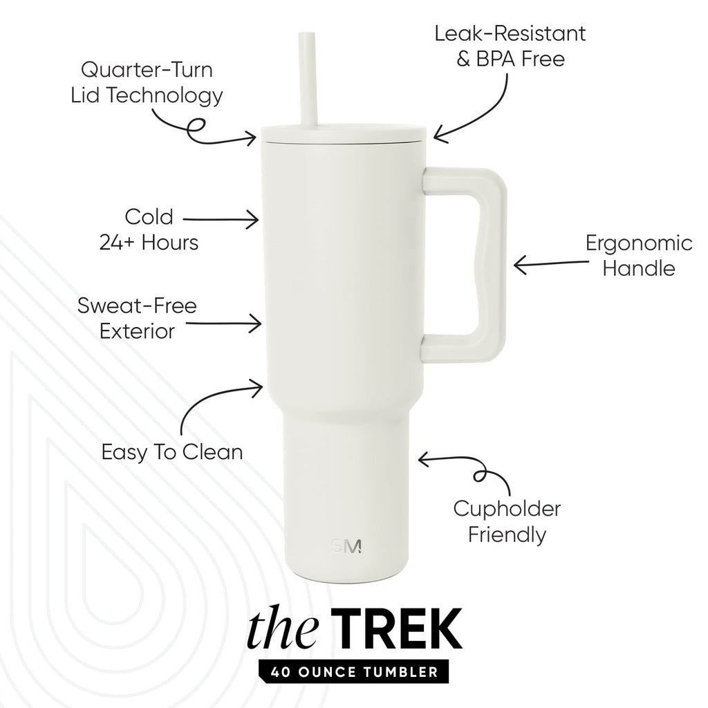 Trek Tumbler - Cream