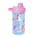 Summit Kids Plastic Water Bottle with Simple Flip Straw Lid - My Little Pony Garden of Rainbows