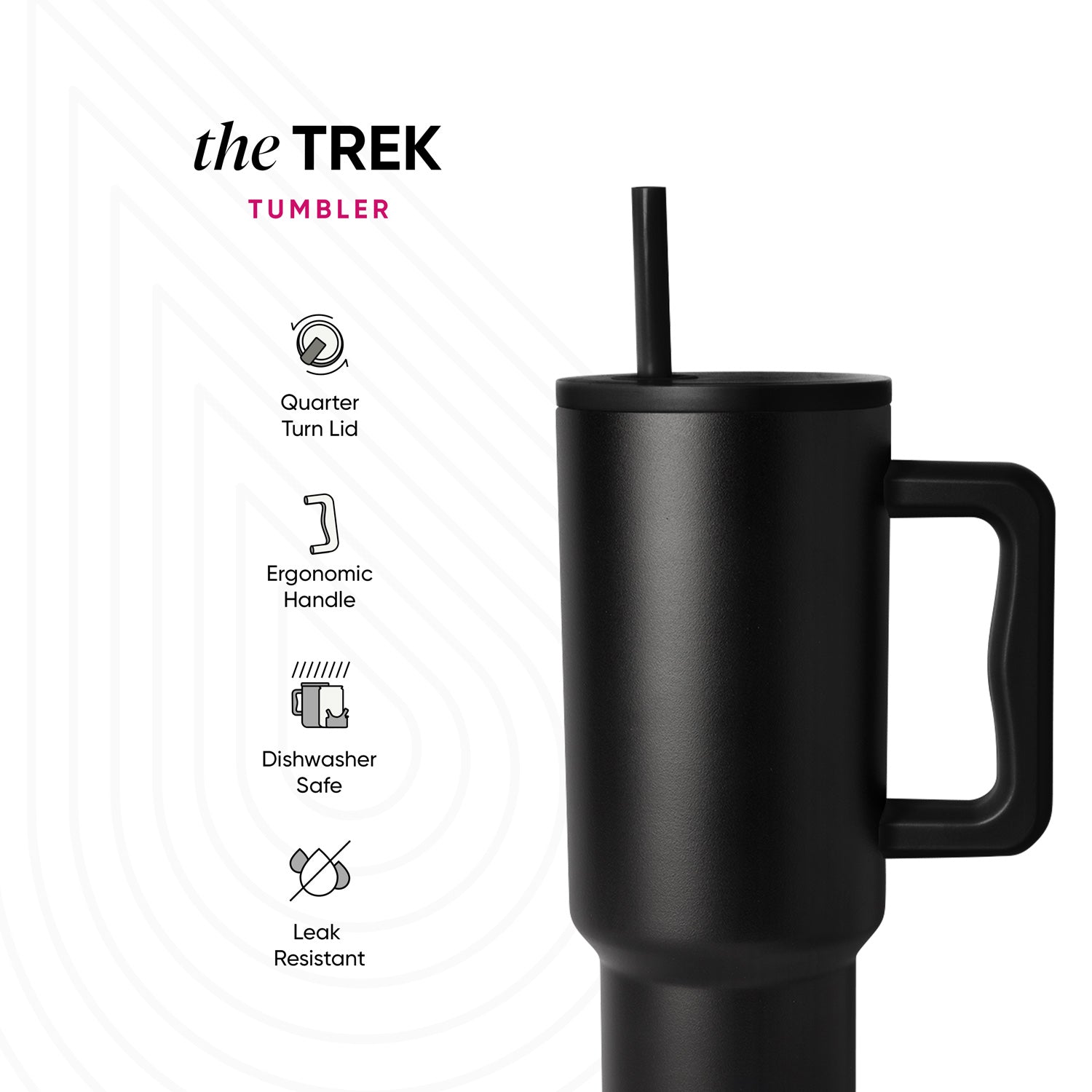 Trek Tumbler - Coconut Pearl