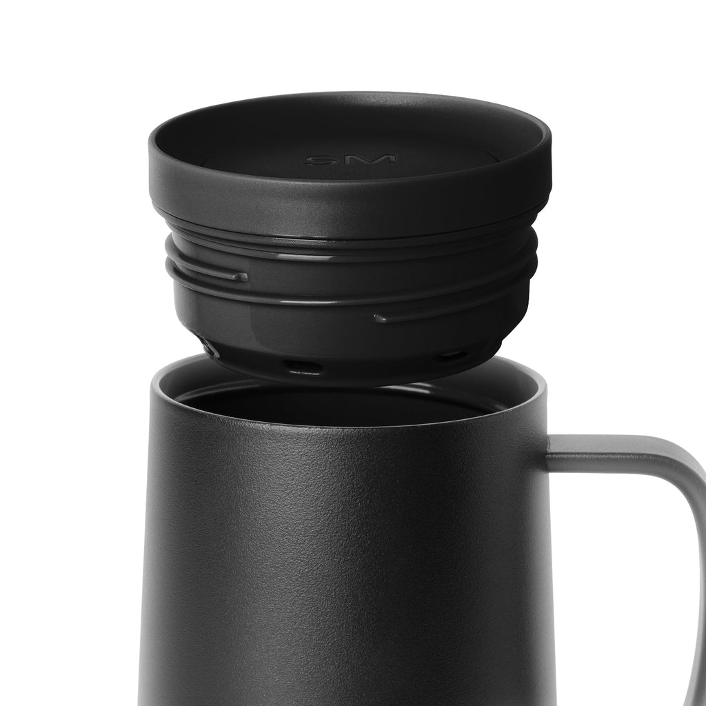 Voyager Mug with Handle - Signature - Midnight Black