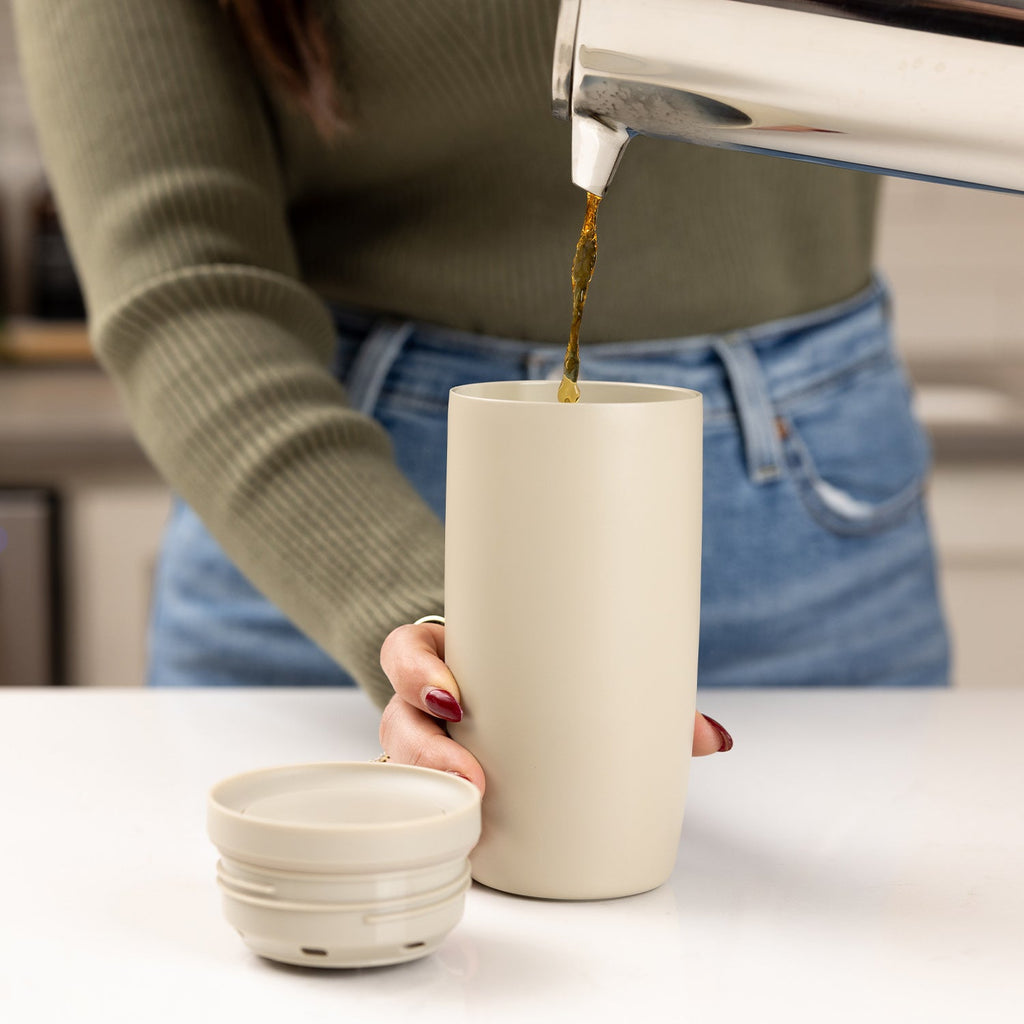 Voyager Tumbler - Signature - Cream Leopard
