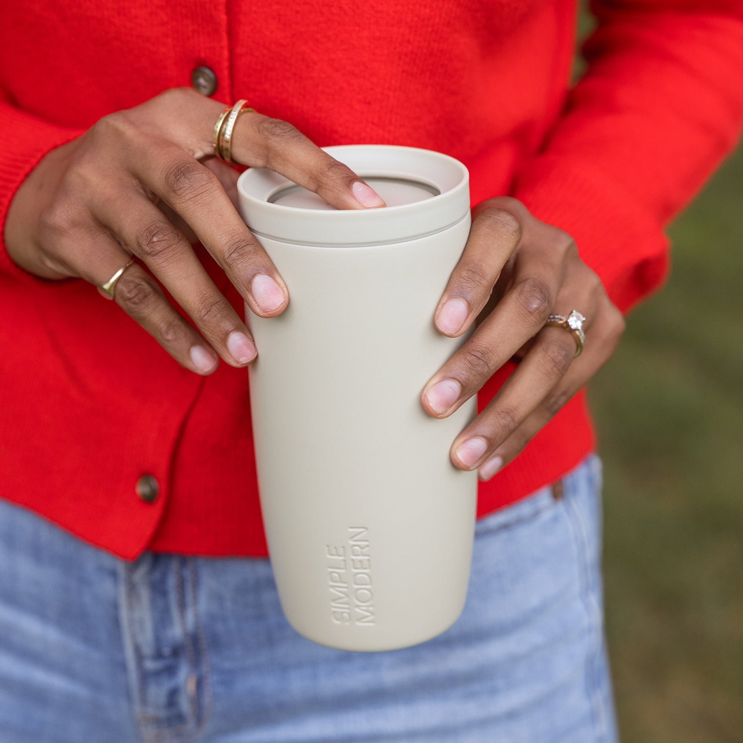 Voyager Tumbler - Signature - Cream Terrazzo