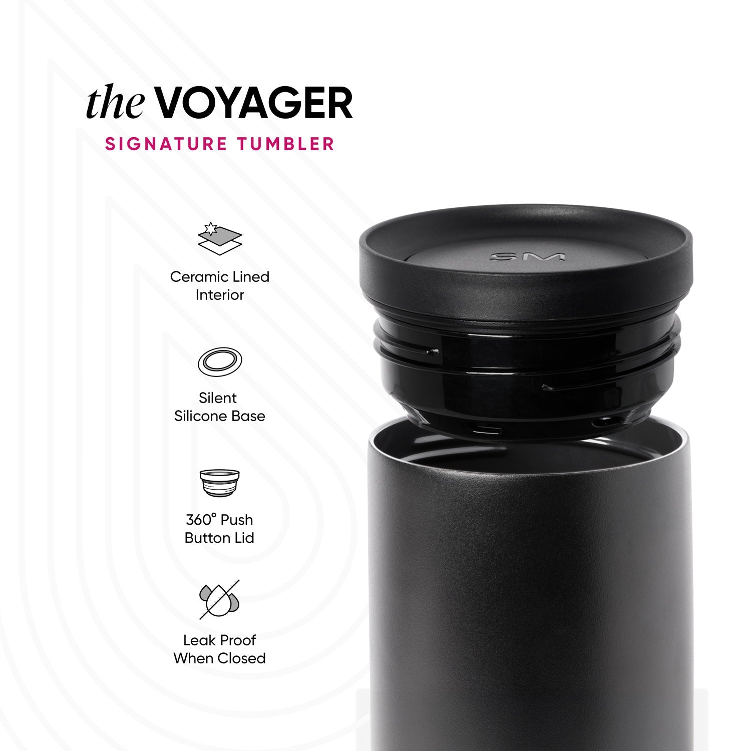 Voyager Tumbler - Signature - Cream Terrazzo