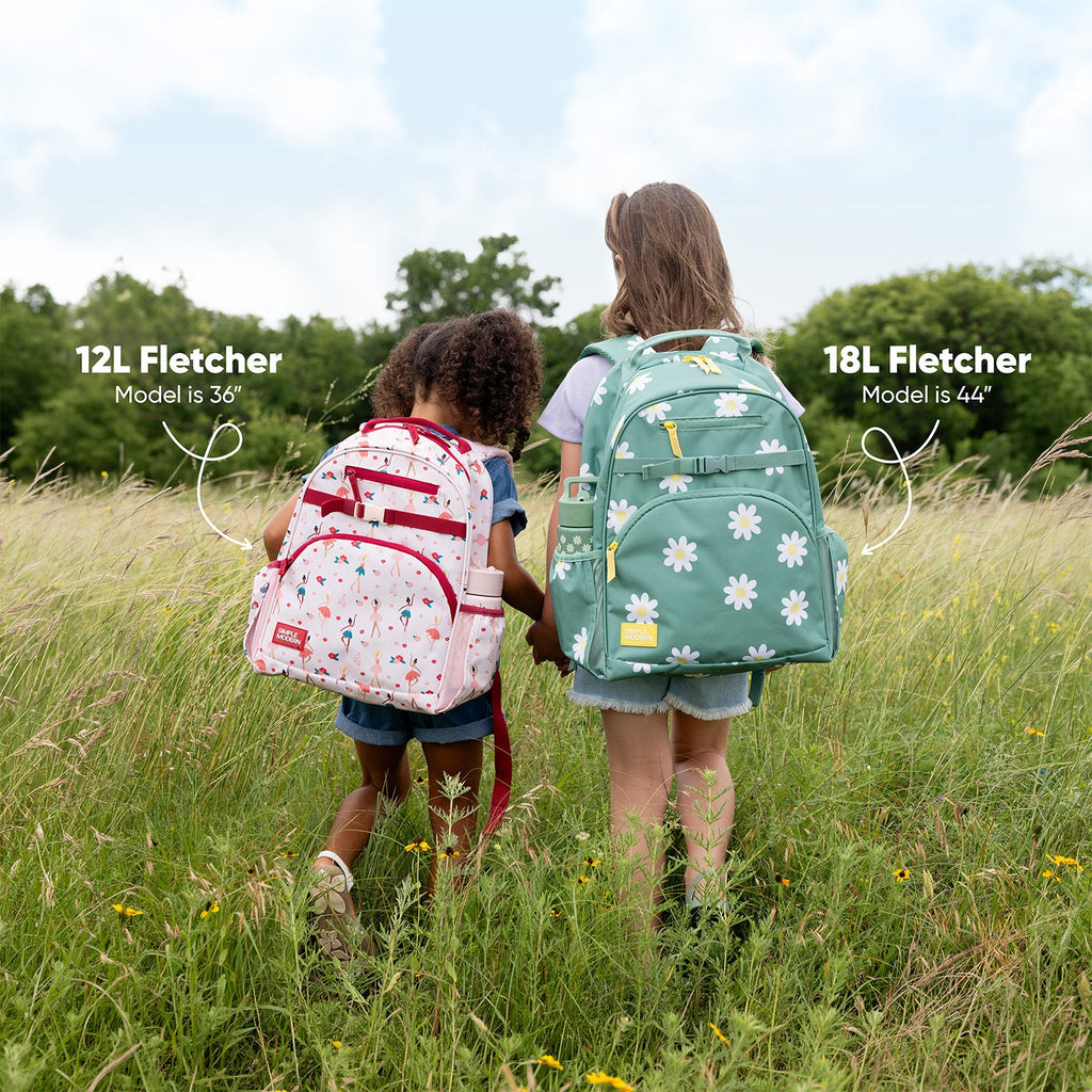 Fletcher Kids' Backpack - Medium - Sheeps \u0026 Strawberries